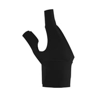 Magideal - Muñequera De Dos Dedos, Muñequera, Soporte Para Correr, Mesa, Tenis, Transpirable, Bádminton, Culturismo, Mujeres, Hombres, Correa De Muñeca Suave Color Negro Derecho