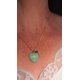 thumbnail image 3 of Relicario corazon MAMA turquesa chapado en oro 18k, 3 of 3