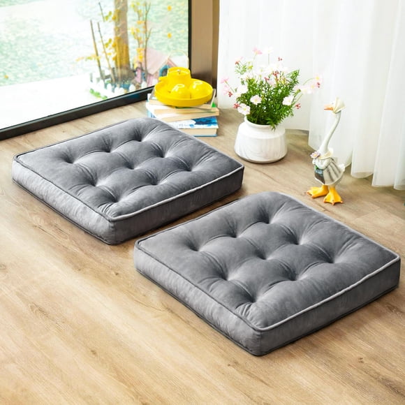 Almohada de suelo 1 MIDDLE ONE 51 cm espuma viscoelástica - juego de 2