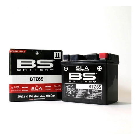 Genérico - Bateria De Gel Para Moto Ytx5L - Btx5L - Btz6S