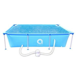 Avenli - Piscina Con Filtro 2612L 66X179X258 Cm Celeste
