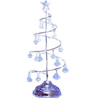 Bohemik - Árbol De Navidad Metálico Con Luz Led Plateado