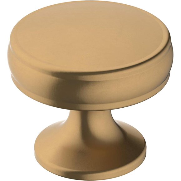 Perilla para gabinete Amerock Renown, bronce champán, 32 mm