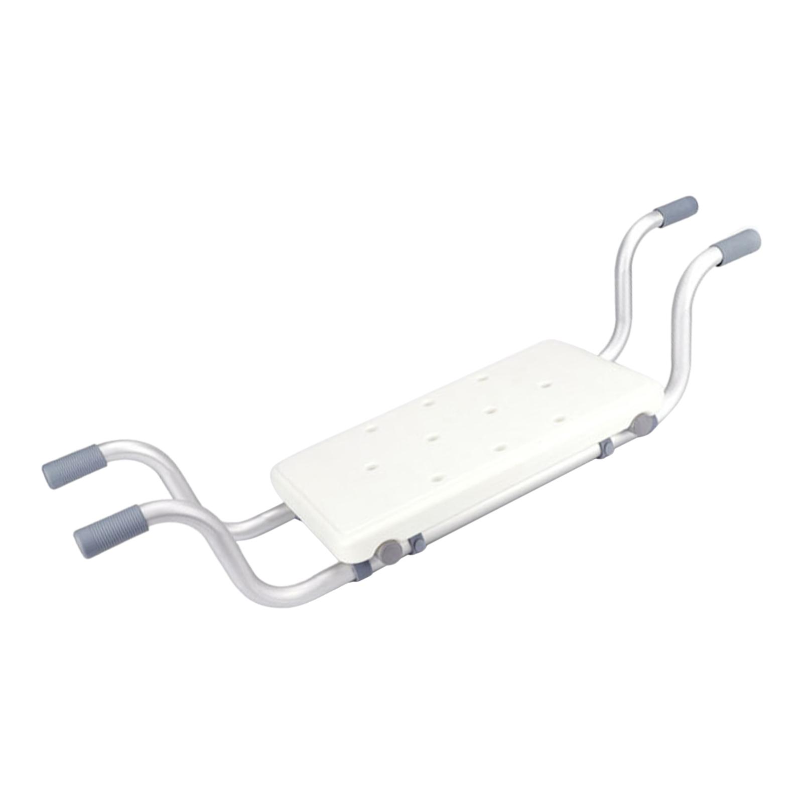Ioensy - Banco De Baño De Aluminio, Tabla De Baño, Asiento De Baño Para Discapacitados, Se Adapta A La Mayoría De Las Bañeras