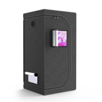 Armario De Cultivo Ipower, 78 X 81 X 160 Cm, Sistema Hidropónico De Interior Resistente Al Agua, Fácil De Instalar