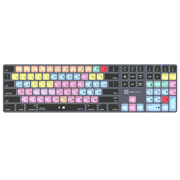 Teclado Inalámbrico Titan Para Avid Pro Tools Mac