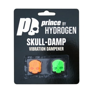 Antivibrador Prince Calavera Naranjo/Verde