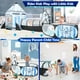 thumbnail image 3 of Tienda de campaña Senodeer Rocket Ship 3 en 1 con piscina de bolas y túnel, 3 of 3