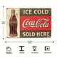 thumbnail image 1 of 1PC Retro Thick Metal Tin Sign - Custom Drink Cola In Bottles Print Iron Poster Signs Plaque Wall Decoration Bar Club Cinema Cafe Home Kitchen Livingroom Pool Art Deco 12x8 Inch, 1 of 3