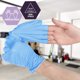 thumbnail image 3 of Guantes para exámenes médicos MED Pride NitriPride Nitrile-Vinyl Small, 3 of 5