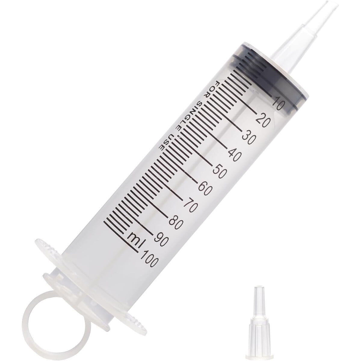 Jeringa Vaokin 100ml Plástico Estéril Antiderrame Laboratorio