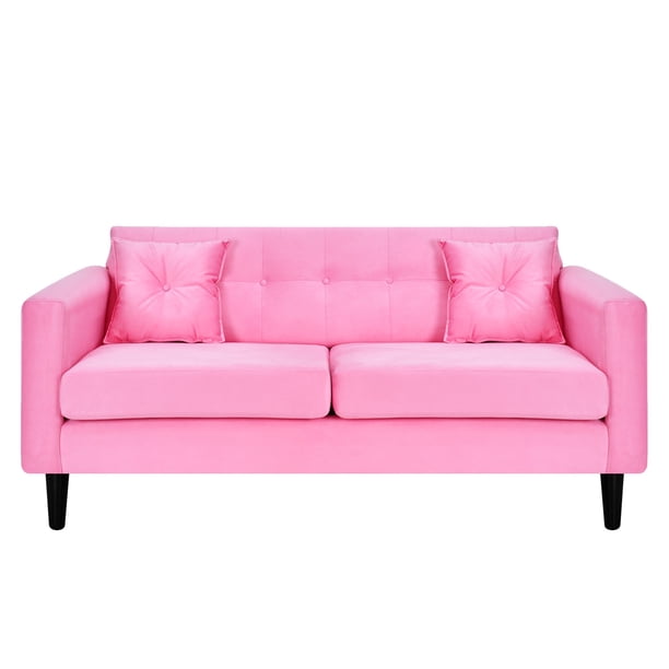 Sofa New Retro 3c Felpa 00 Rosado