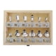 thumbnail image 3 of Juego Set De Fresas Router Tupi Madera 12pzas Makita D-53584 cafe, 3 of 6