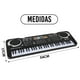 thumbnail image 4 of Piano Teclado Electrónico Digital 61 Teclas con Microfono, 4 of 5