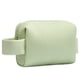 thumbnail image 1 of Bolsa de maquillaje pequeña de piel sintética a rayas, portátil, de viaje, impermeable, con asa, bonita para mujeres y niñas., 1 of 6