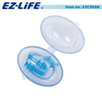 Ez-Life - Tapón Para Oídos Soft Silicona Celeste Cajita (2 Unidades)