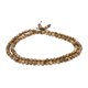 thumbnail image 1 of Brazalete de Cuentas de Oración Uxcell, Diámetro de 6mm, 108 Cuentas de Madera Natural Mala Pulseras de Enlace con Bolsa para Hombres y Mujeres, Artesanía Elástica, Color de Madera de Agar, 1 of 6