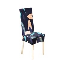 Genérico - Set De 6 Fundas De Silla Elasticadas Con Diseño Estampado F18