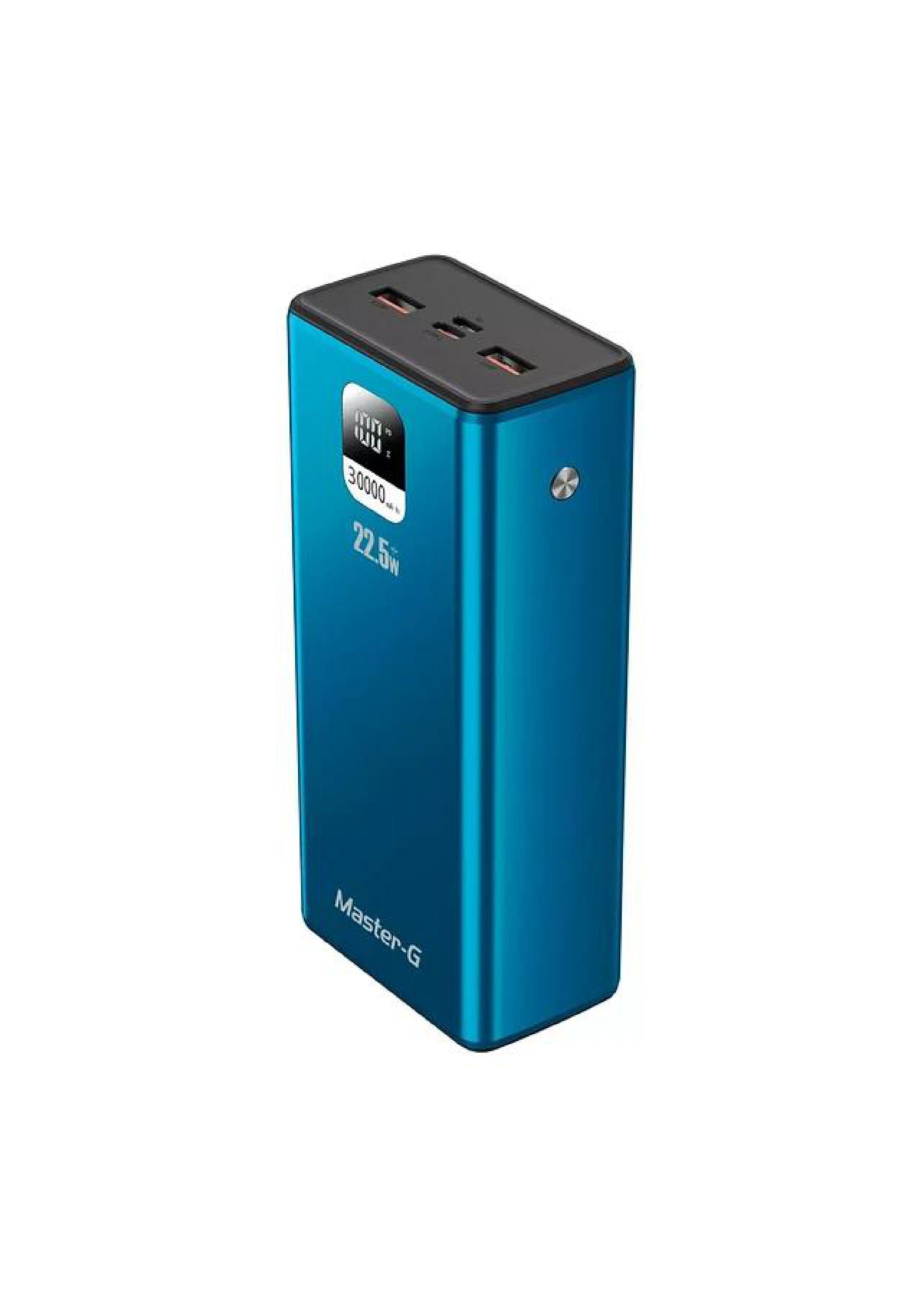 Master - G - Batería Externa Power Bank 30000 Mah 22.5W Pd Master-G