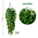 thumbnail image 2 of 4pcs Planta Colgante Artificiales Hojas Redonda De Eucalipto 75cm Verde, 2 of 6