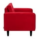 thumbnail image 5 of Sofa Bote 1c Felpa 00 Rojo, 5 of 6