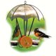 thumbnail image 1 of Alimentador Oriole Woodlink de cobre cepillado modelo COPWLO2, 1 of 2