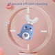 thumbnail image 5 of Cepillo de dientes eléctrico en forma de U para niños con dibujos animados, limpieza de 360 grados, automático, resistente al agua IPX7 (6-12 años), 5 of 6