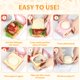 thumbnail image 4 of Sandwichera CHICHAUS Uncrustable Pocket con forma de círculo, rosa, 4 of 7
