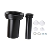 Magideal - Tubo De Drenaje Para Inodoro, Tubo De Descarga, Reparación De Tuberías De Residuos De Goma, Juego De Conectores Para Tanque De Inodoro, Piezas De , Tipo B