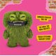 thumbnail image 2 of Juguete para perro BONKERS Fuggler 20 cm verde con chirrido y peluche, 2 of 5