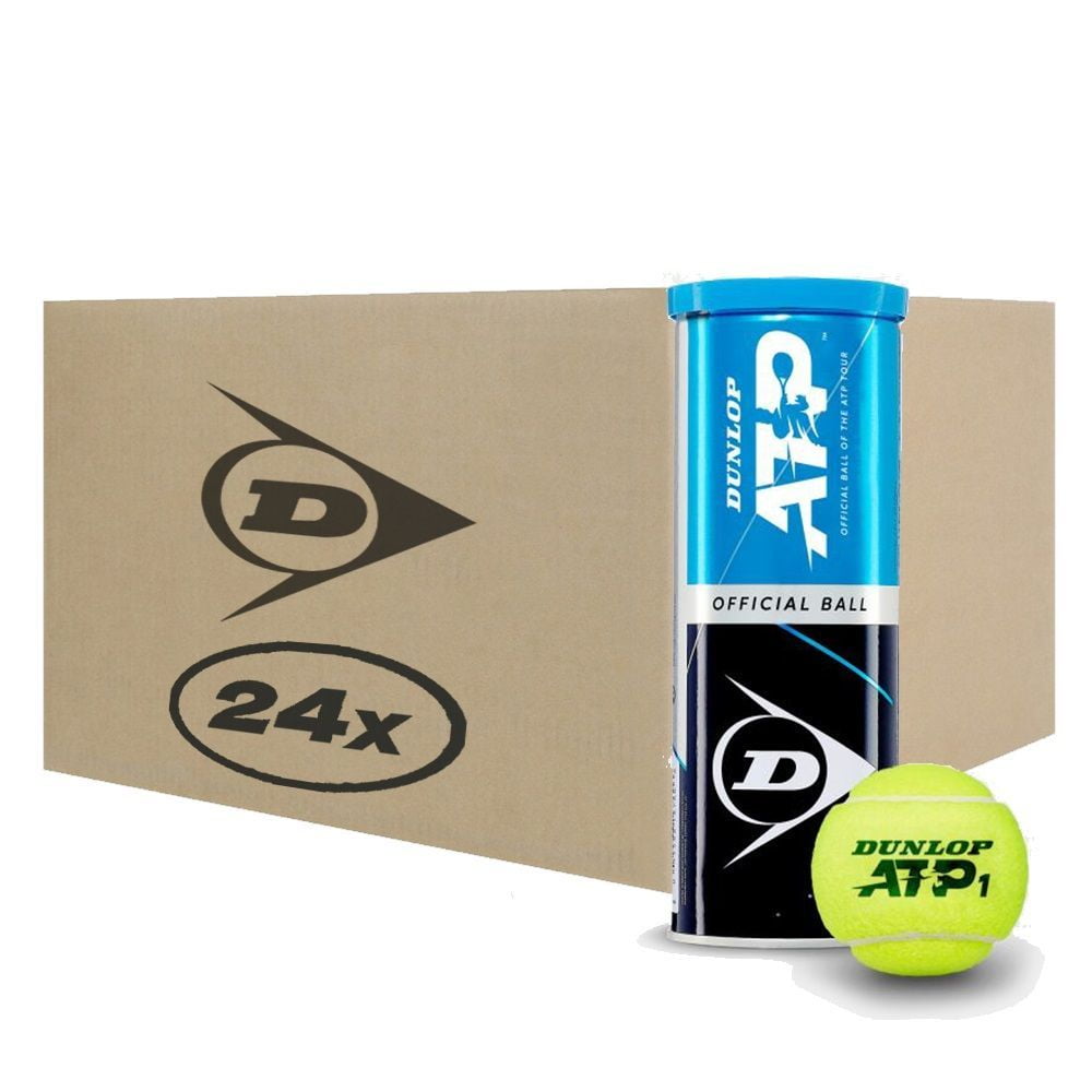 Caja de Pelotas de Tenis Dunlop ATP X3 - 24 Tarros | Lider