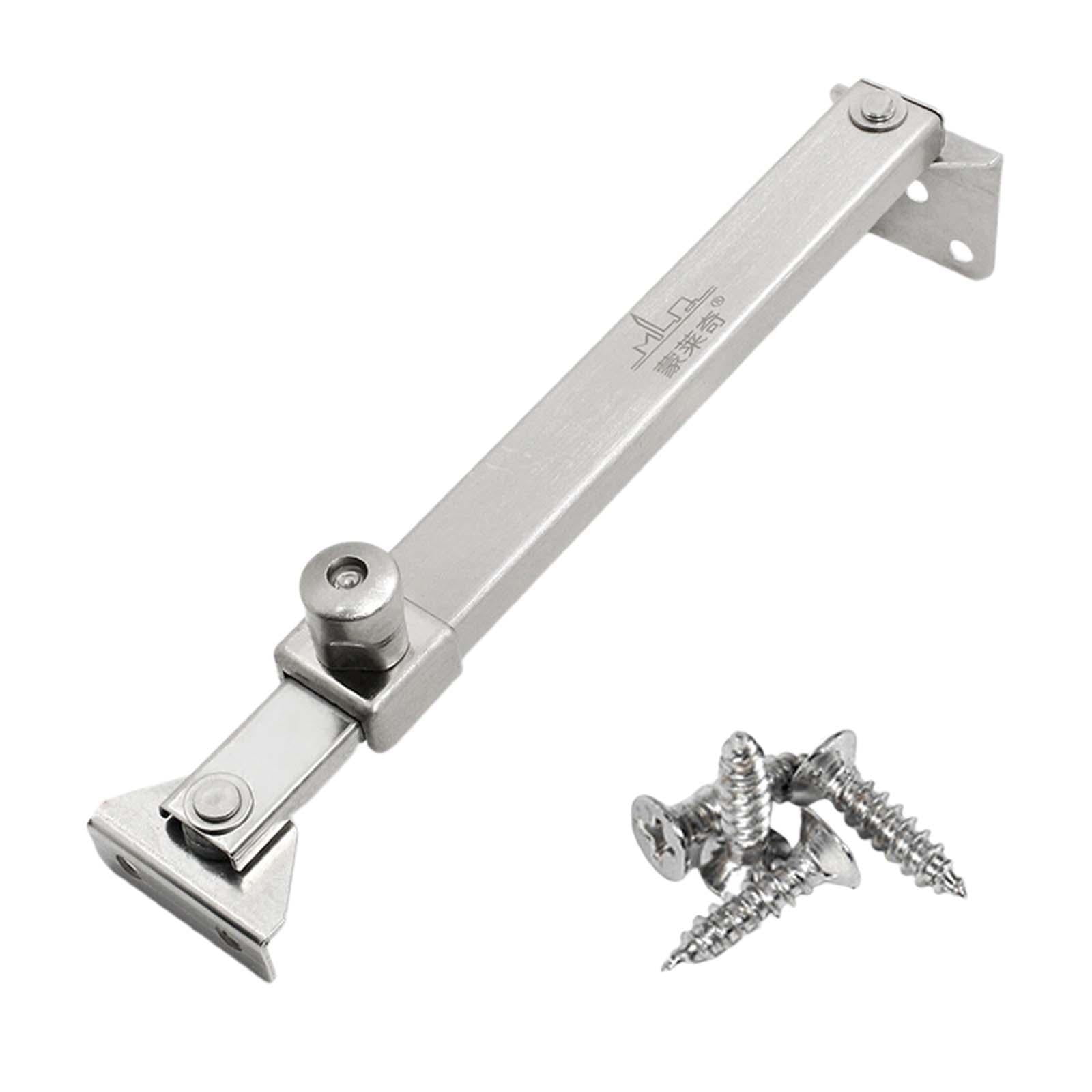 Bothyi - Cerradura De Seguridad Para Niños Con Pestillo De Permanencia Abatible Con Tornillo Limitador De Ventana Deslizante Para Niños 90 Grados Fijo A