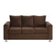 thumbnail image 1 of Sofa Kendy 3c Felpa 12 Chocolate, 1 of 6