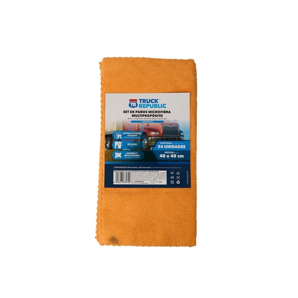 Paños microfibra ultra suave multipropósito 24 unidades