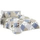 thumbnail image 1 of Cubrecama Quilt Verano 2 Plazas - Patchwork Beige Azul KFL593, 1 of 3