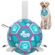 thumbnail image 1 of Juguete para perro QDAN Pelota de fútbol con correas - Juguete para piscina, 1 of 9
