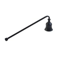 Bothyi - Herramienta De Rapé De Vela De Metal, Extintor De Velas, Mecha Decorativa, Cubierta De Extinción, Color Negro