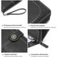 thumbnail image 4 of Cartera Para Mujer De , Con Bloqueo Rfid, Billetera Grande Con Cremallera, Monedero Para Móvil De Dama Minimalista, Tarjetero Moda De Gran Capacidad, Regalos Para Chicas Y Mujeres, 4 of 5