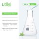 thumbnail image 2 of Set de termos Erlenmeyer de vidrio Utile, 500 ml, boca estrecha, 6 unidades, 2 of 8