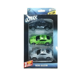 Set De 3 Autos Metálicos Ultrax