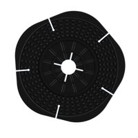 Ioensy - Cubierta Protectora Del Agujero Del Brazo Del Limpiaparabrisas Para La Protección Del Agujero Del Brazo Del Limpiaparabrisas Negro Diámetro Pequeño