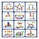 thumbnail image 3 of Bloques Magnéticos Sticks Construcción 66 Pcs Juguete Niños, 3 of 6