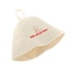 thumbnail image 1 of Sauna Hat Russian Banya Cap Saunahut Saunahattu 100% Lana Fieltro Mujeres Hombres D, 1 of 5