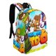 thumbnail image 2 of Bloons TD Defensa de Torres-theme Backpack, Campus style schoolbag Bookbag with Adjustable Shoulder Straps And Large Zip Compartment, Unisex Travel Bags.42x30x15cm, 2 of 6