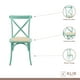 thumbnail image 3 of Pack de 4 Sillas Crossback Madera Rattan Menta, 3 of 3