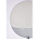 thumbnail image 5 of Lámpara de Piso Elegant Lighting Eclipse Cromo Blanco Esmerilado, 5 of 6