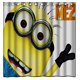 thumbnail image 1 of Cortina de ducha con diseño de Pegman, juego de cortinas de baño con ganchos, tamaño 66 x 72 pulgadas, 1 of 3