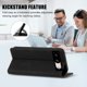 thumbnail image 3 of Funda Billetera para Google Pixel 8 Imán y Resistente Negro, 3 of 6