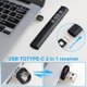 thumbnail image 2 of Control remoto para presentaciones 2 en 1 USB Tipo-C UBUYONE, 2 of 7