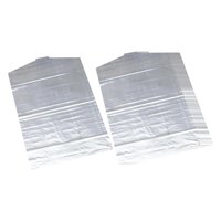 Magideal - 20 Bolsas Transparentes Para Ropa, A Prueba De Polvo, Para Armario, Vestido, Impermeable, Almacenamiento De Trajes, Para Colgar Ropa, Fundas Antipolvo , 60Cmx90Cm